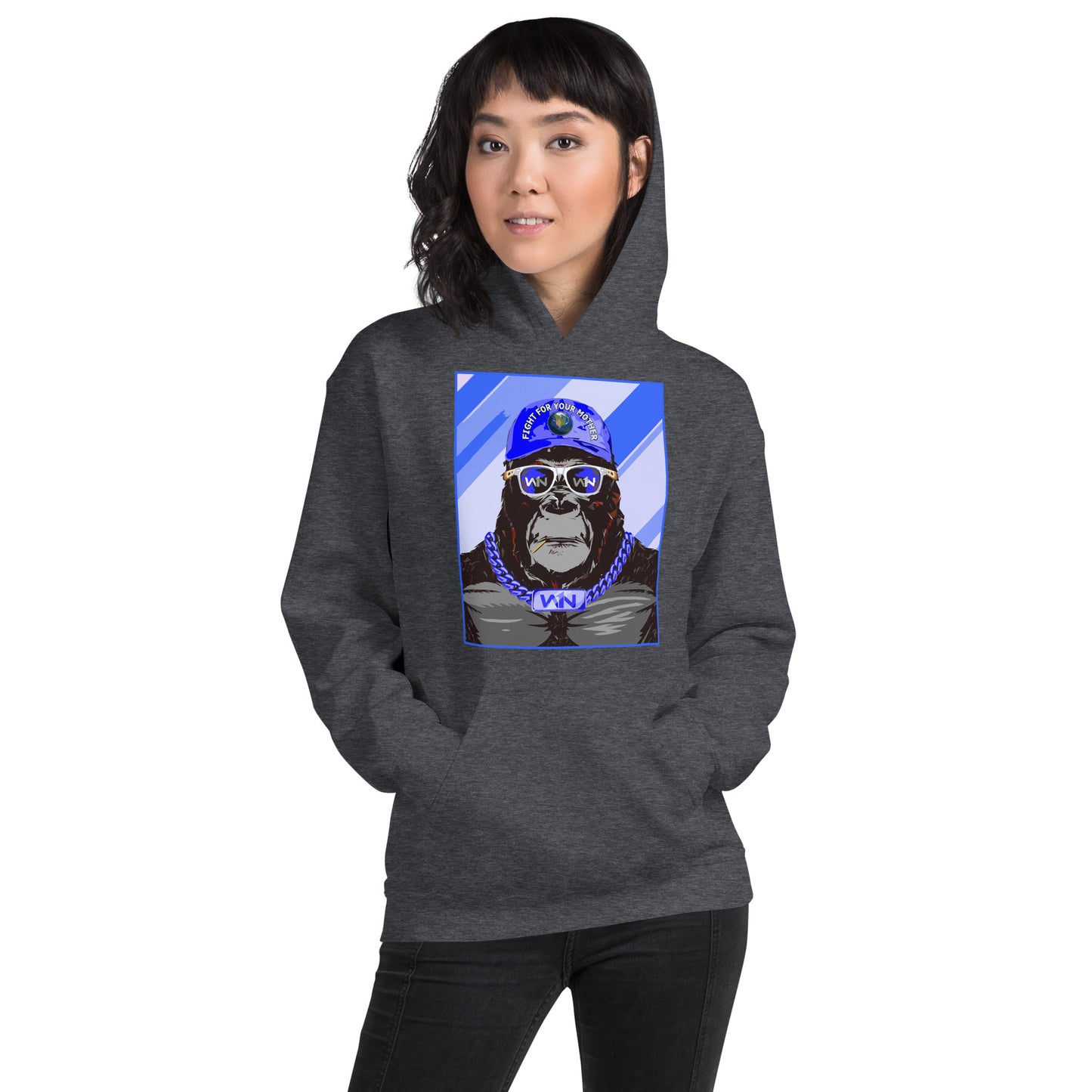 OCEAN FIGHTER - FIGHT FOR YOUR MOTHER - GORILLA - HOODIE