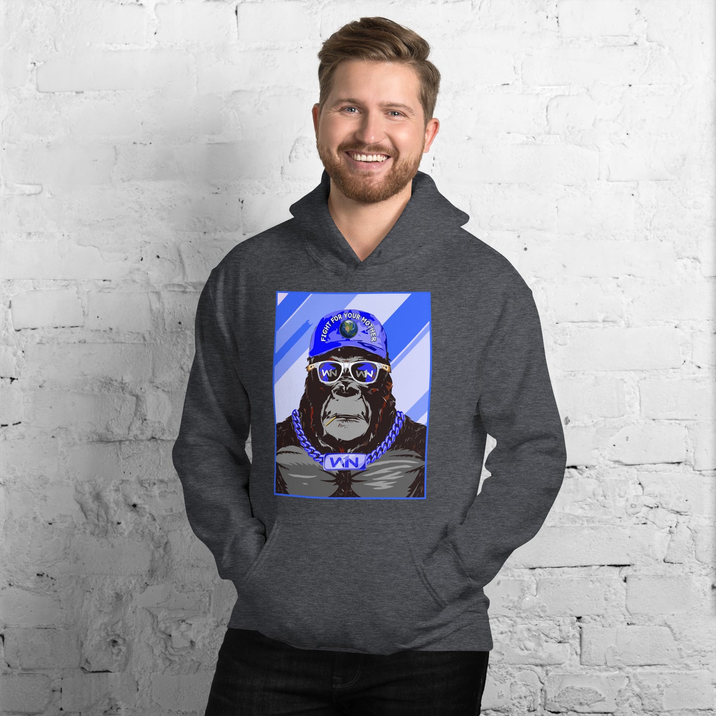 OCEAN FIGHTER - FIGHT FOR YOUR MOTHER - GORILLA - HOODIE