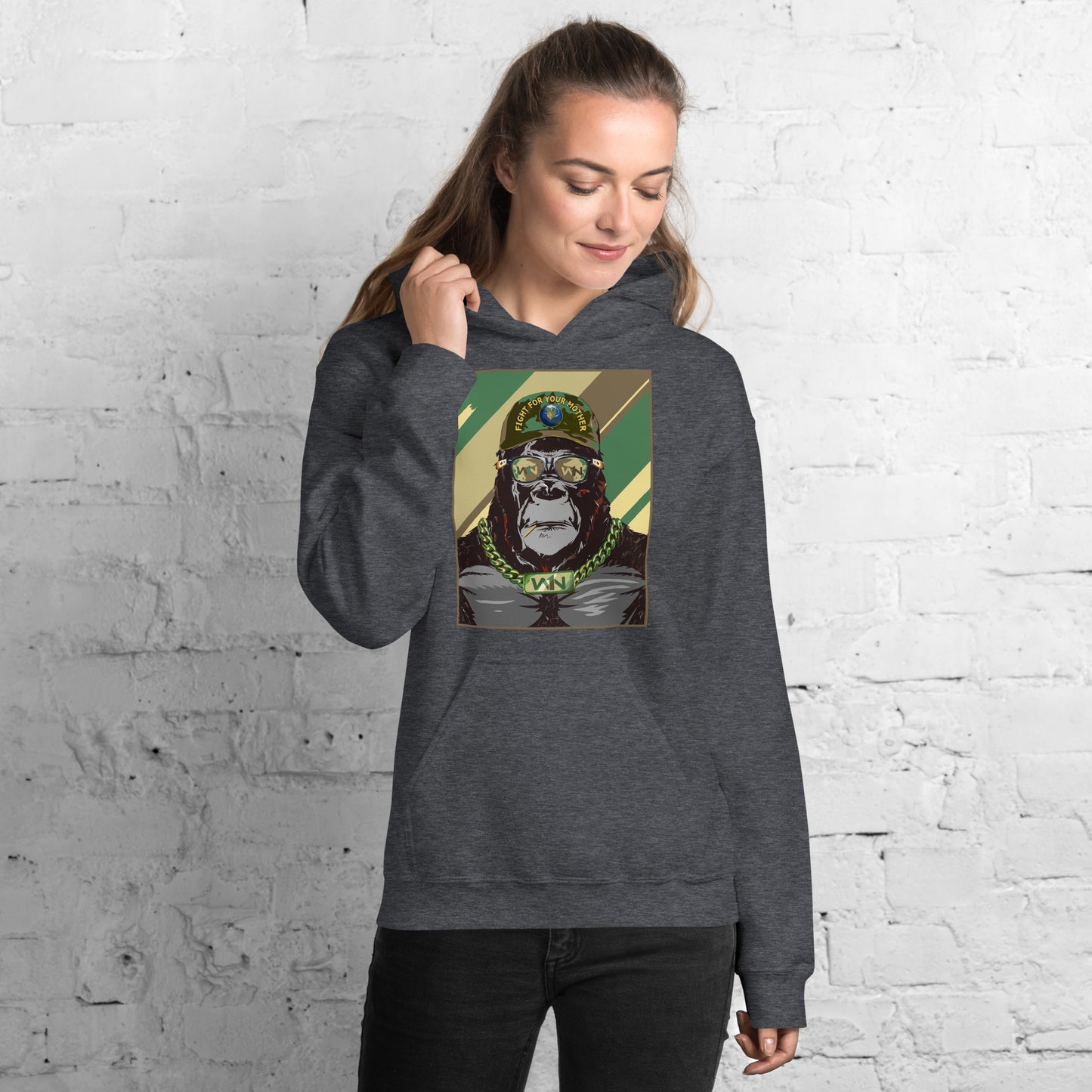 FOREST FIGHTER - FIGHT FOR YOUR MOTHER - GORILLA - HOODIE