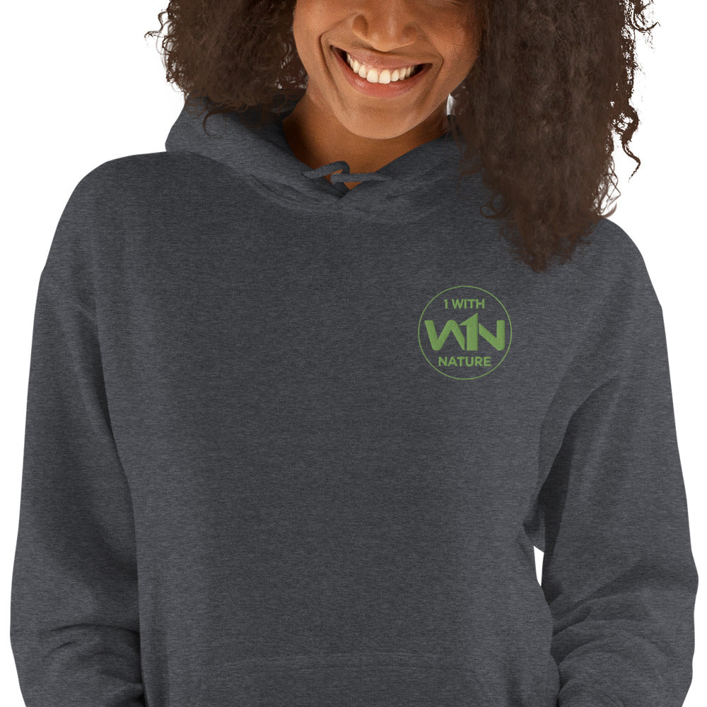FOREST HEART FIGHTER - GREEN - UNISEX HOODIE