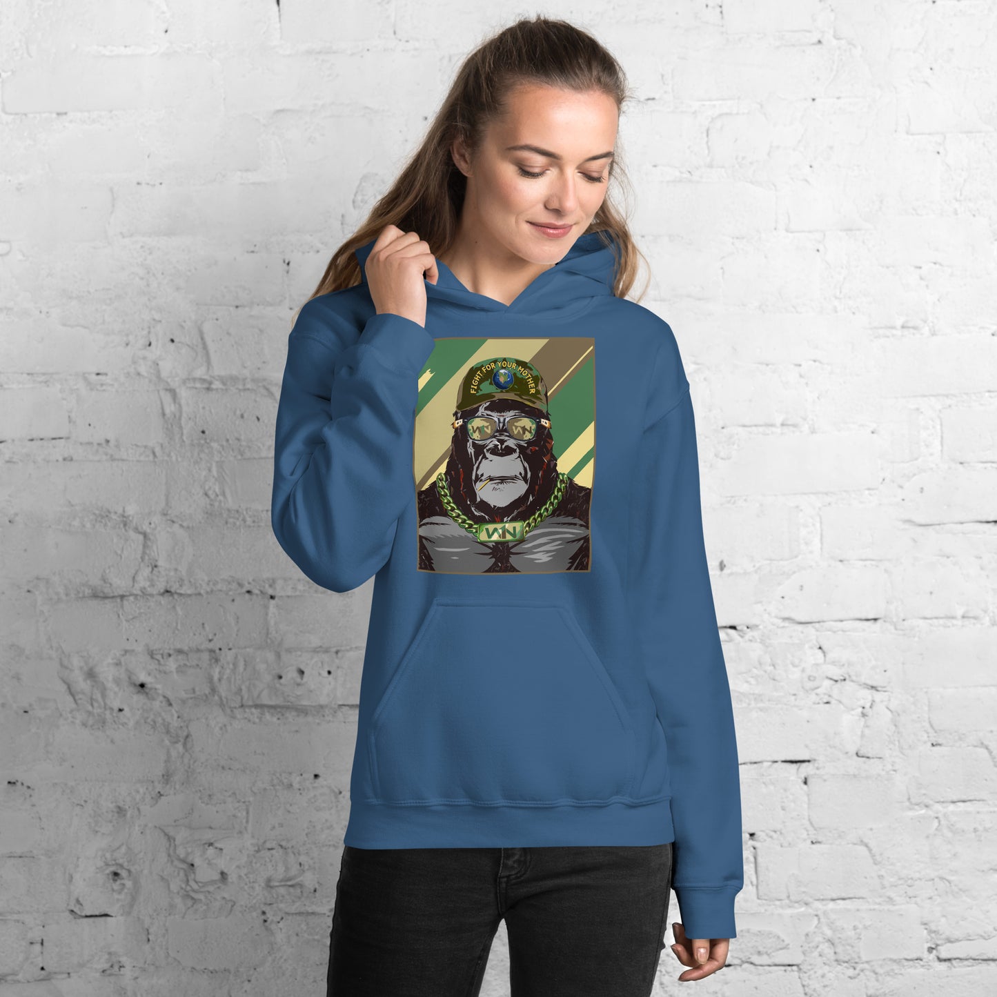 FOREST FIGHTER - FIGHT FOR YOUR MOTHER - GORILLA - HOODIE
