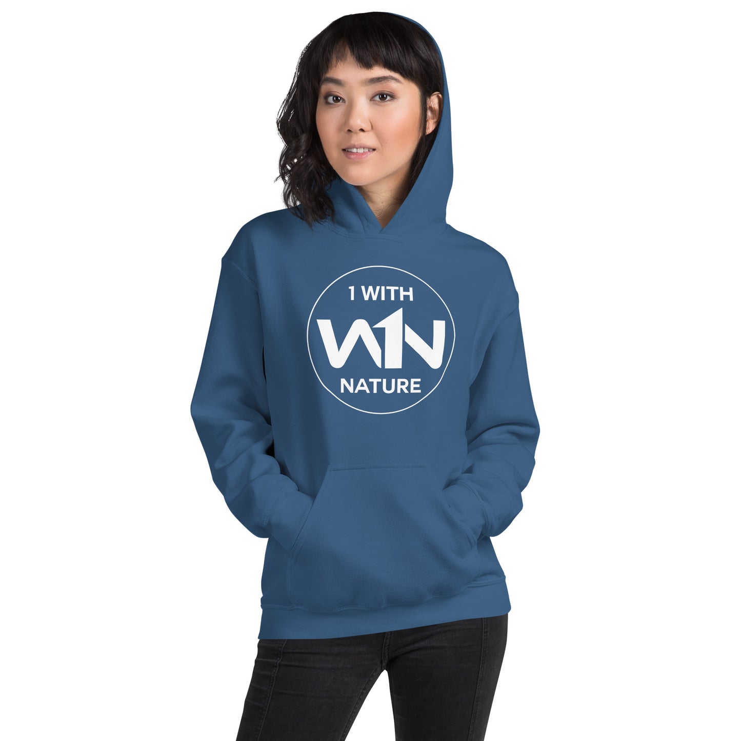 FOREST SOUL FIGHTER - WHITE - UNISEX HOODIE