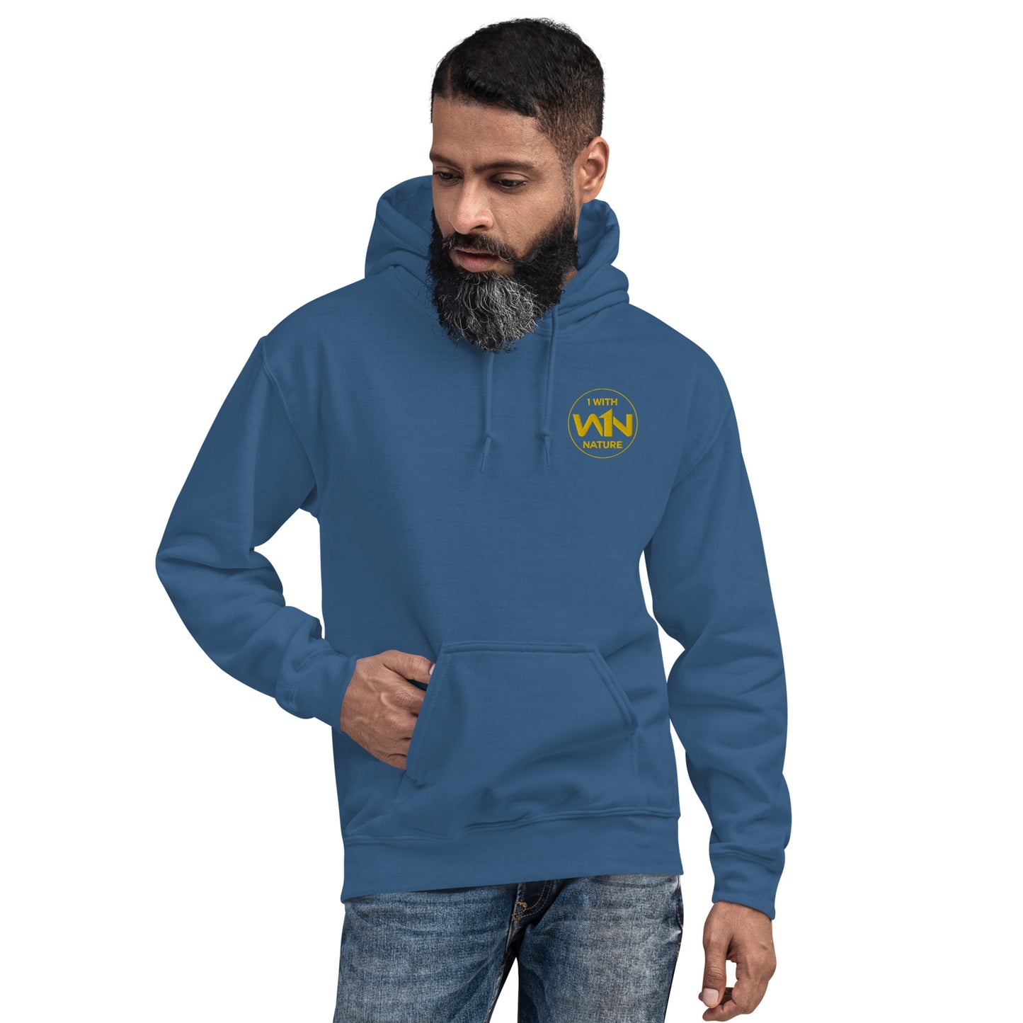 BEE HEART FIGHTER - YELLOW - UNISEX HOODIE