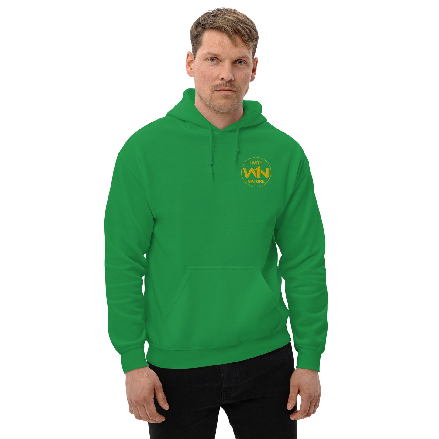 BEE HEART FIGHTER - YELLOW - UNISEX HOODIE