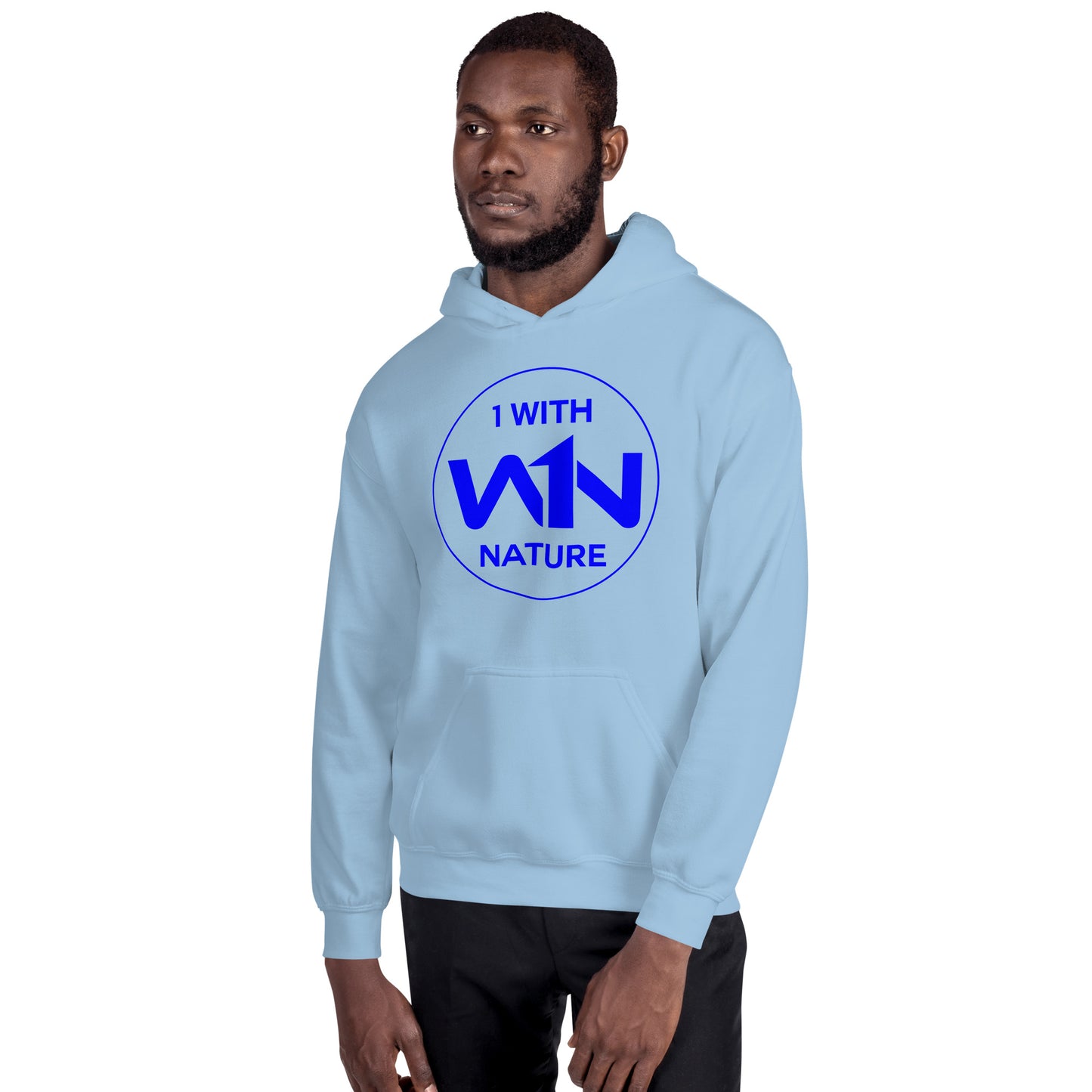 OCEAN SOUL FIGHTER - BLUE - UNISEX HOODIE