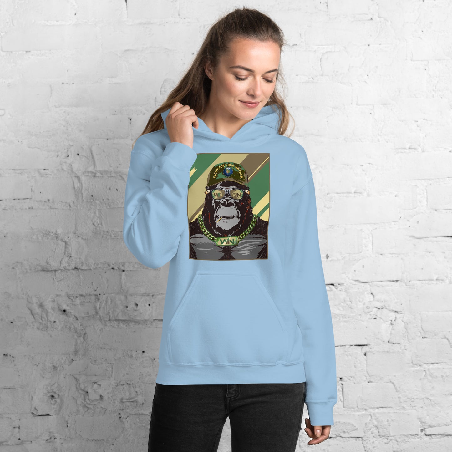 FOREST FIGHTER - FIGHT FOR YOUR MOTHER - GORILLA - HOODIE