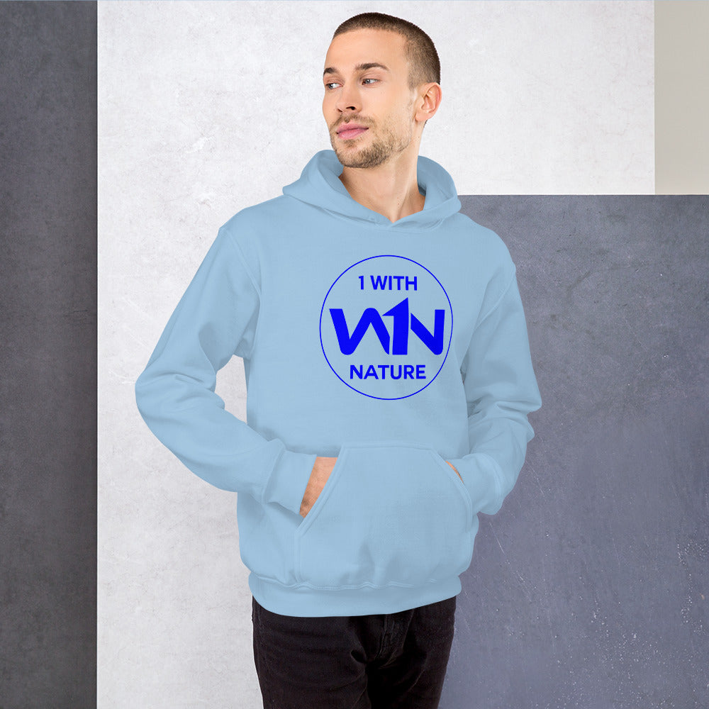 OCEAN SOUL FIGHTER - BLUE - UNISEX HOODIE