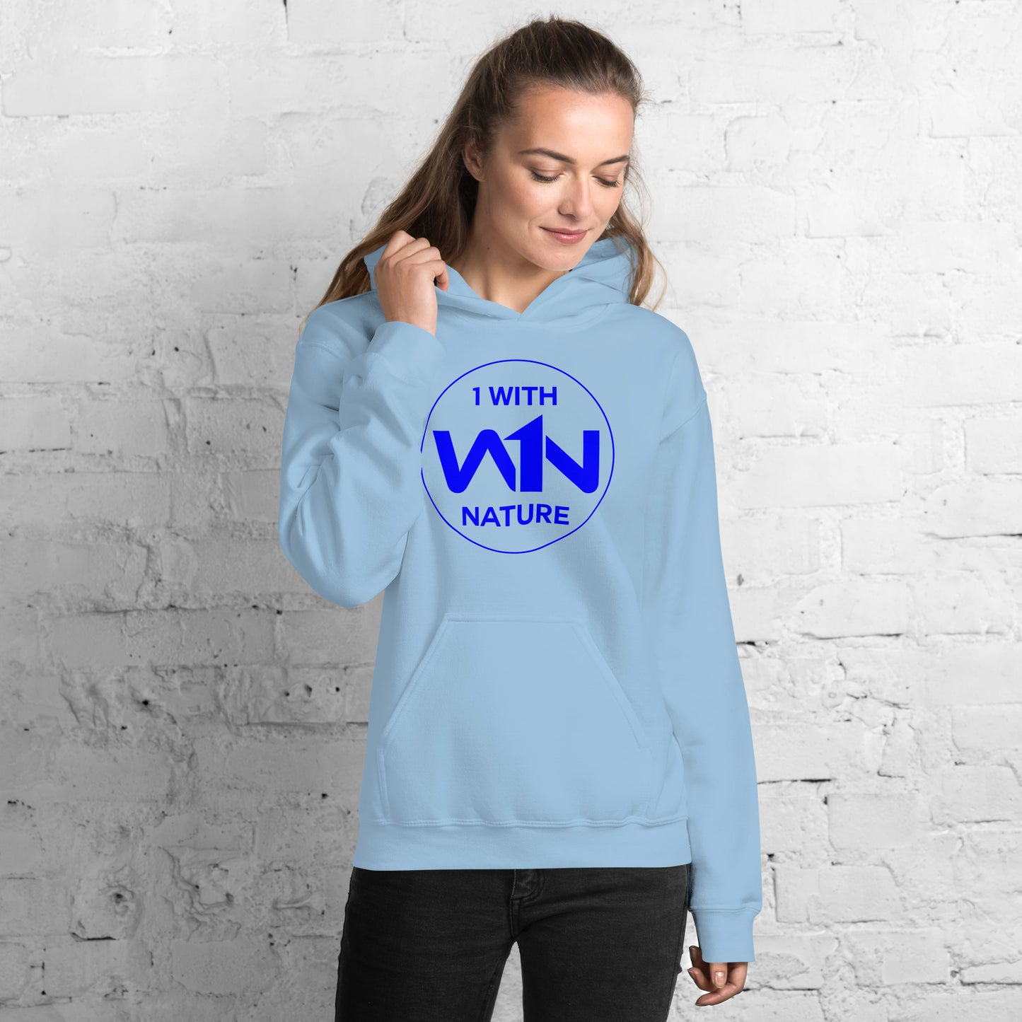 OCEAN SOUL FIGHTER - BLUE - UNISEX HOODIE