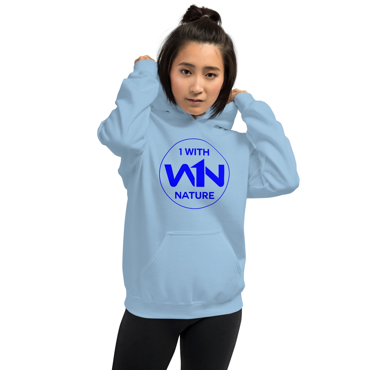 OCEAN SOUL FIGHTER - BLUE - UNISEX HOODIE