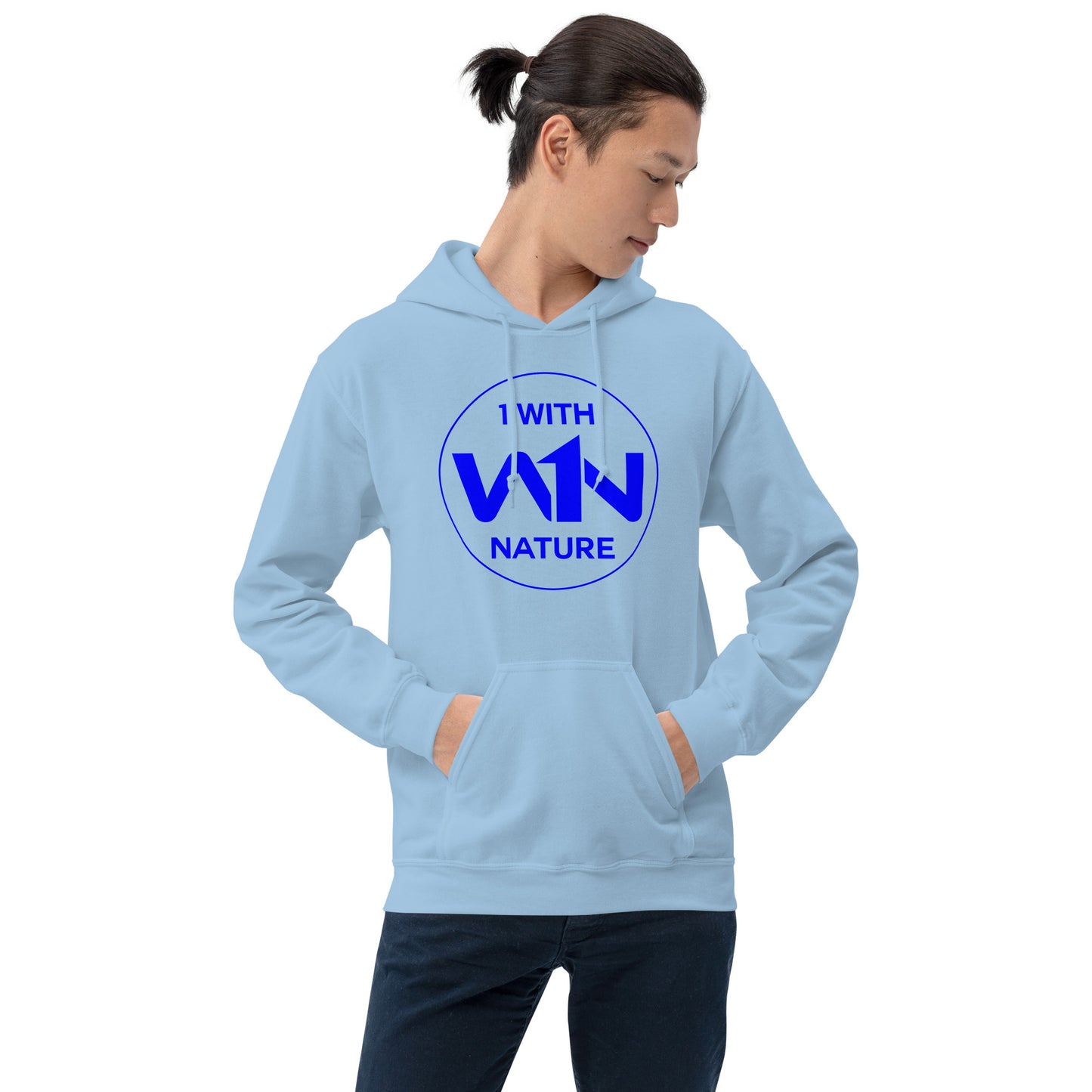 OCEAN SOUL FIGHTER - BLUE - UNISEX HOODIE