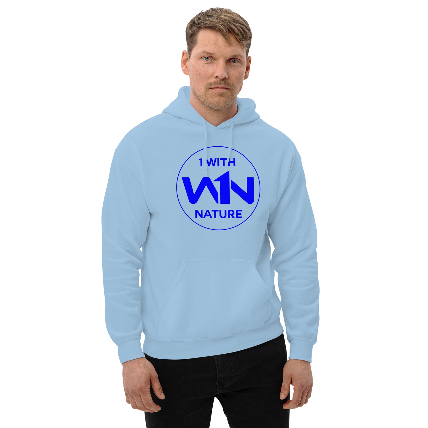 OCEAN SOUL FIGHTER - BLUE - UNISEX HOODIE
