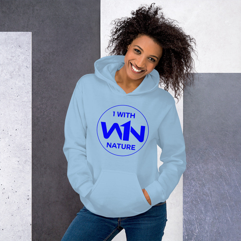 OCEAN SOUL FIGHTER - BLUE - UNISEX HOODIE