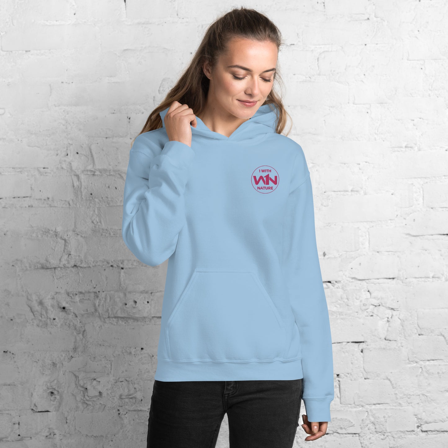 FUTURE HEART FIGHTER - PINK - UNISEX HOODIE