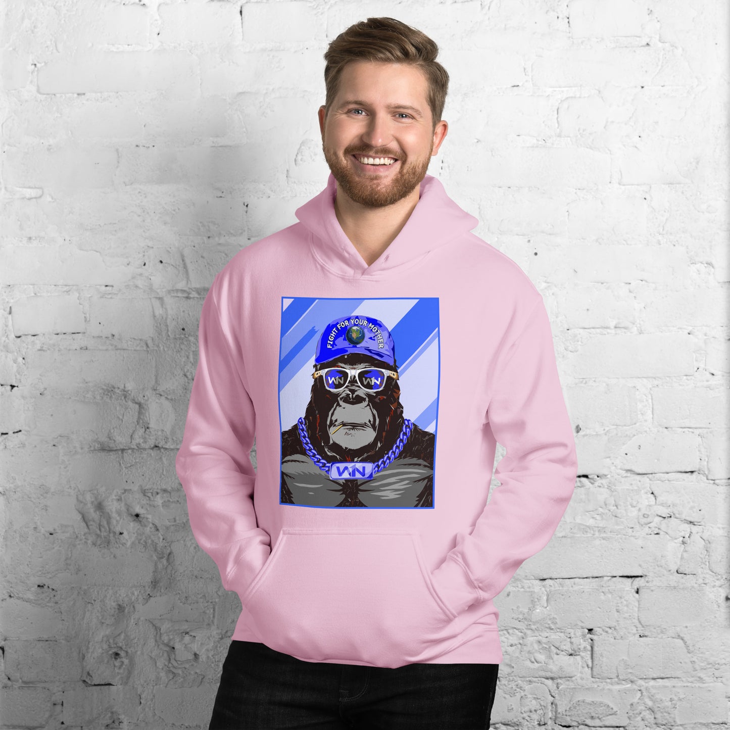 OCEAN FIGHTER - FIGHT FOR YOUR MOTHER - GORILLA - HOODIE
