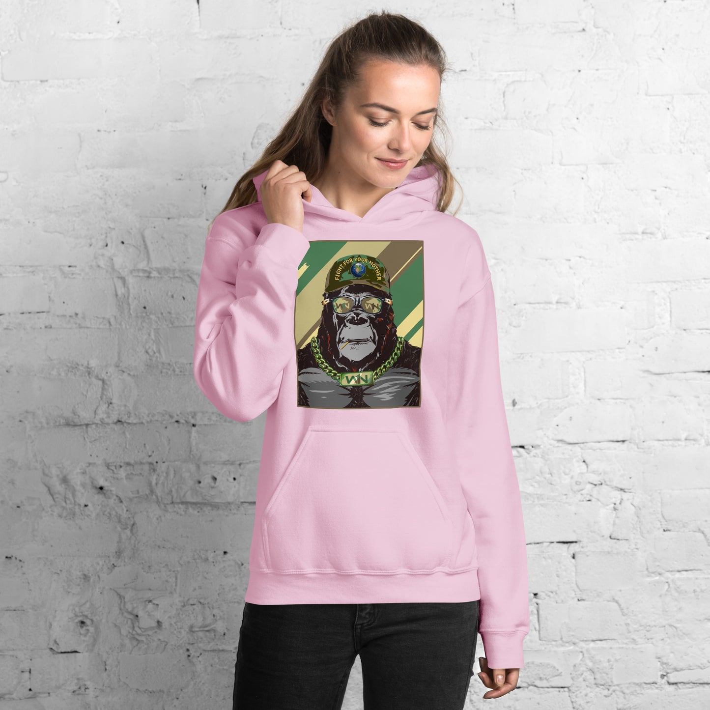 FOREST FIGHTER - FIGHT FOR YOUR MOTHER - GORILLA - HOODIE