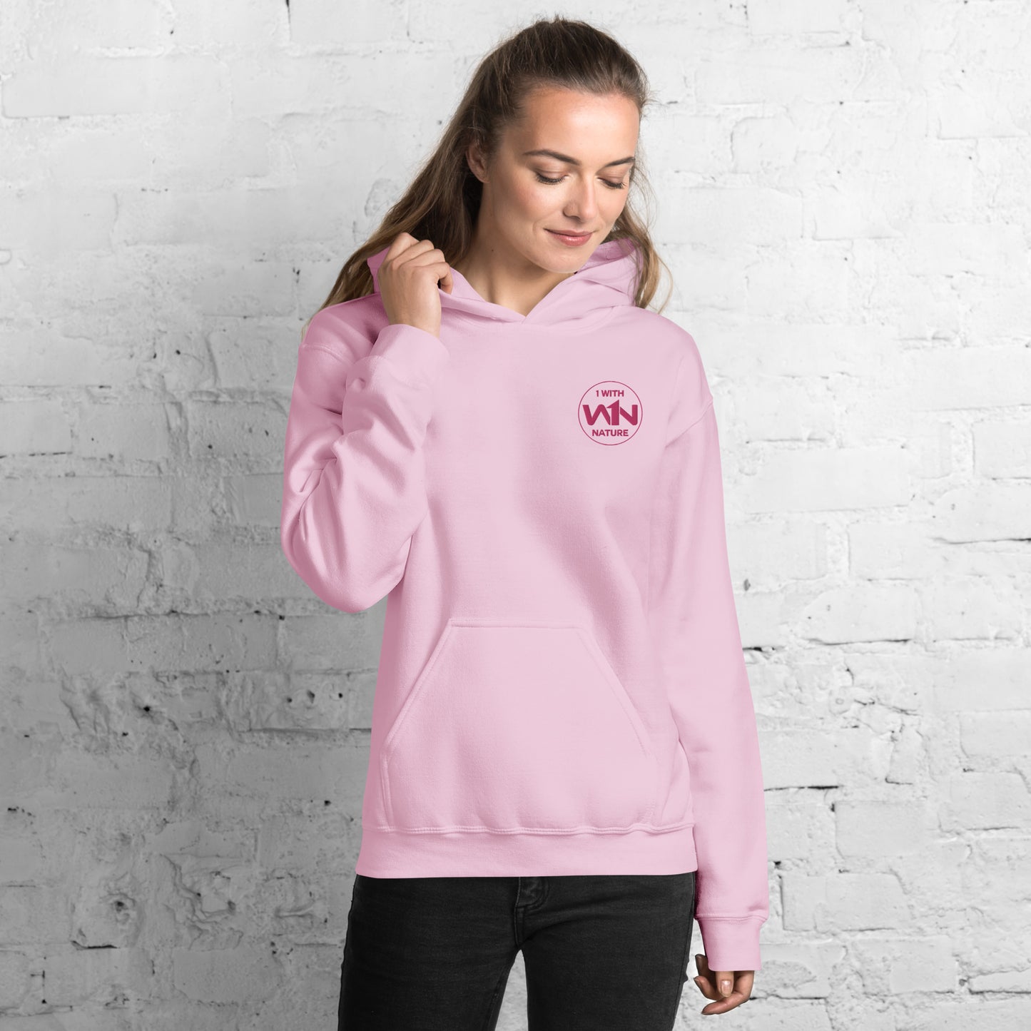 FUTURE HEART FIGHTER - PINK - UNISEX HOODIE