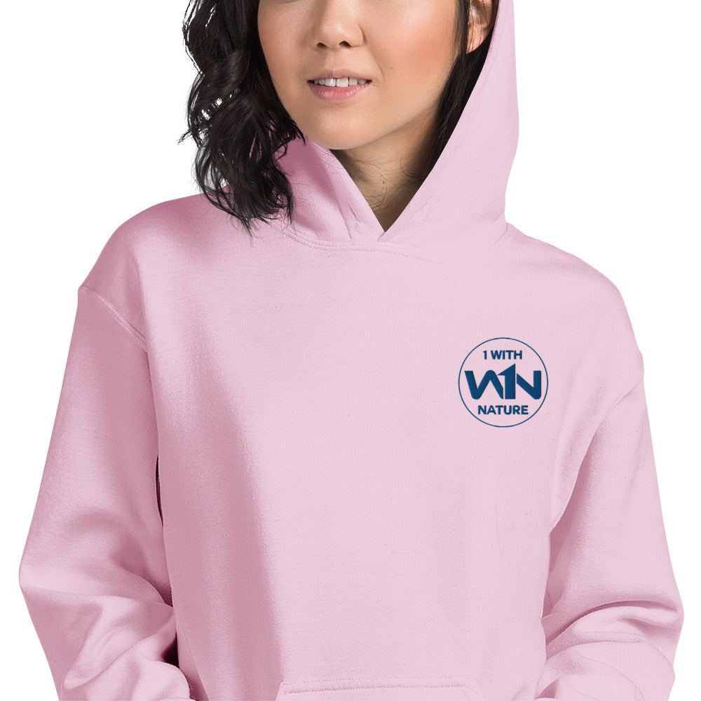 OCEAN HEART FIGHTER - BLUE - UNISEX HOODIE