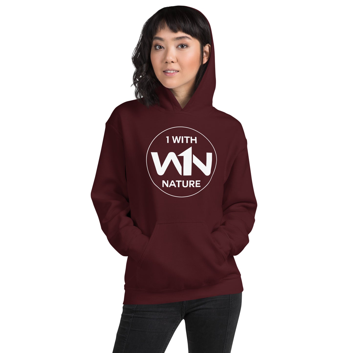 FOREST SOUL FIGHTER - WHITE - UNISEX HOODIE