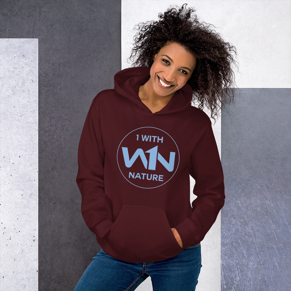 OCEAN SOUL FIGHTER - LIGHT BLUE - UNISEX HOODIE