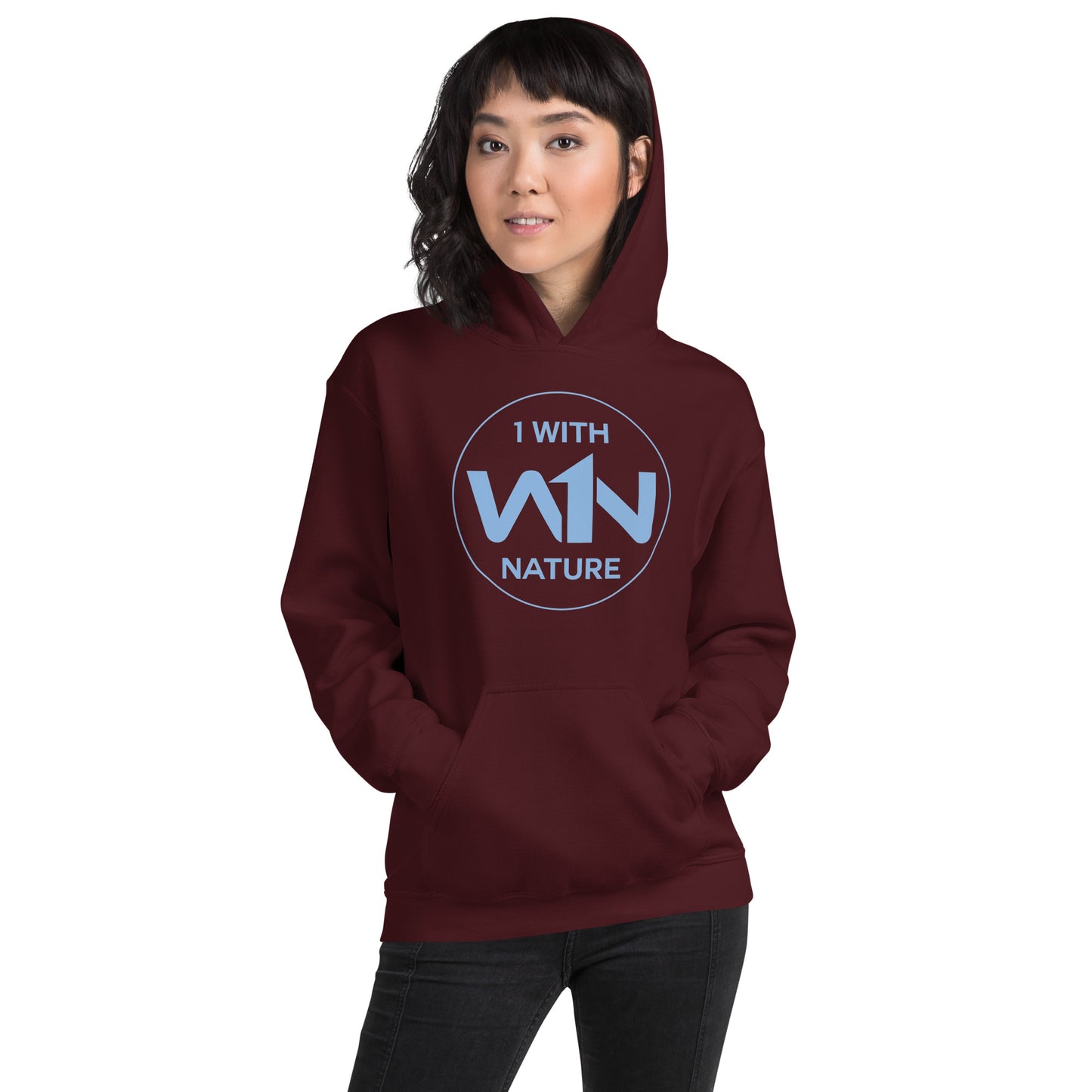 OCEAN SOUL FIGHTER - LIGHT BLUE - UNISEX HOODIE