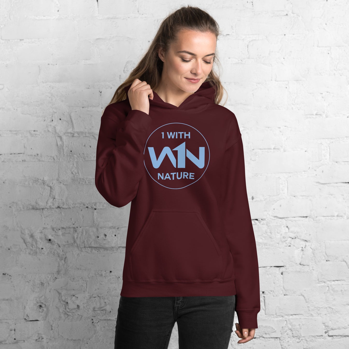 OCEAN SOUL FIGHTER - LIGHT BLUE - UNISEX HOODIE