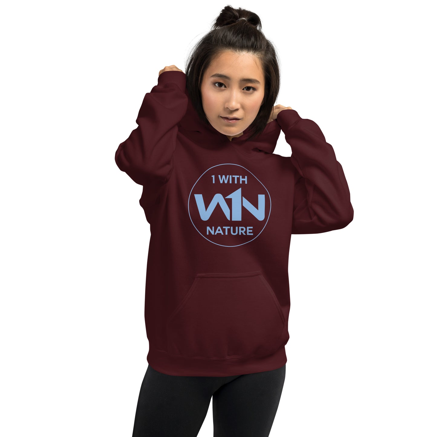 OCEAN SOUL FIGHTER - LIGHT BLUE - UNISEX HOODIE