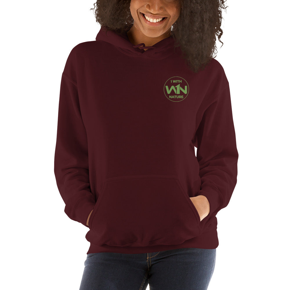 FOREST HEART FIGHTER - GREEN - UNISEX HOODIE