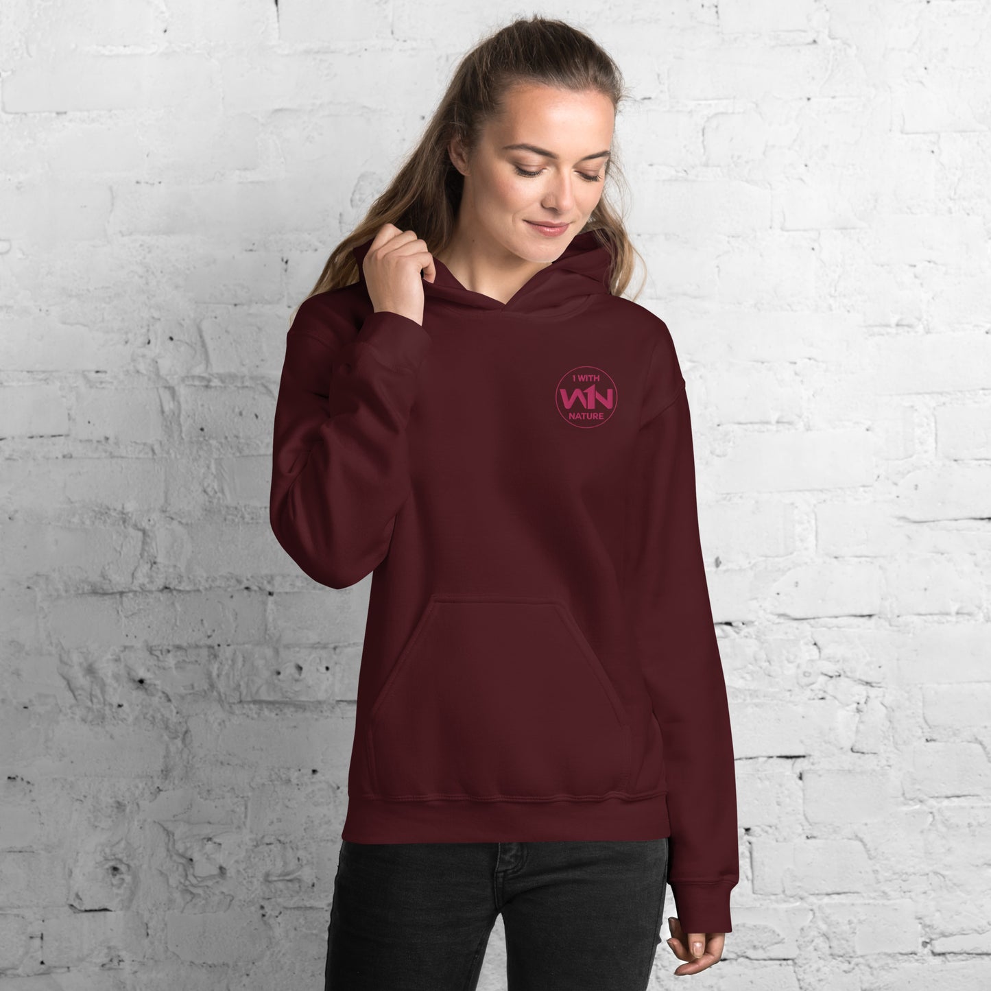 FUTURE HEART FIGHTER - PINK - UNISEX HOODIE