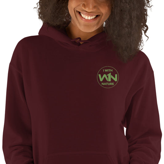 FOREST HEART FIGHTER - GREEN - UNISEX HOODIE