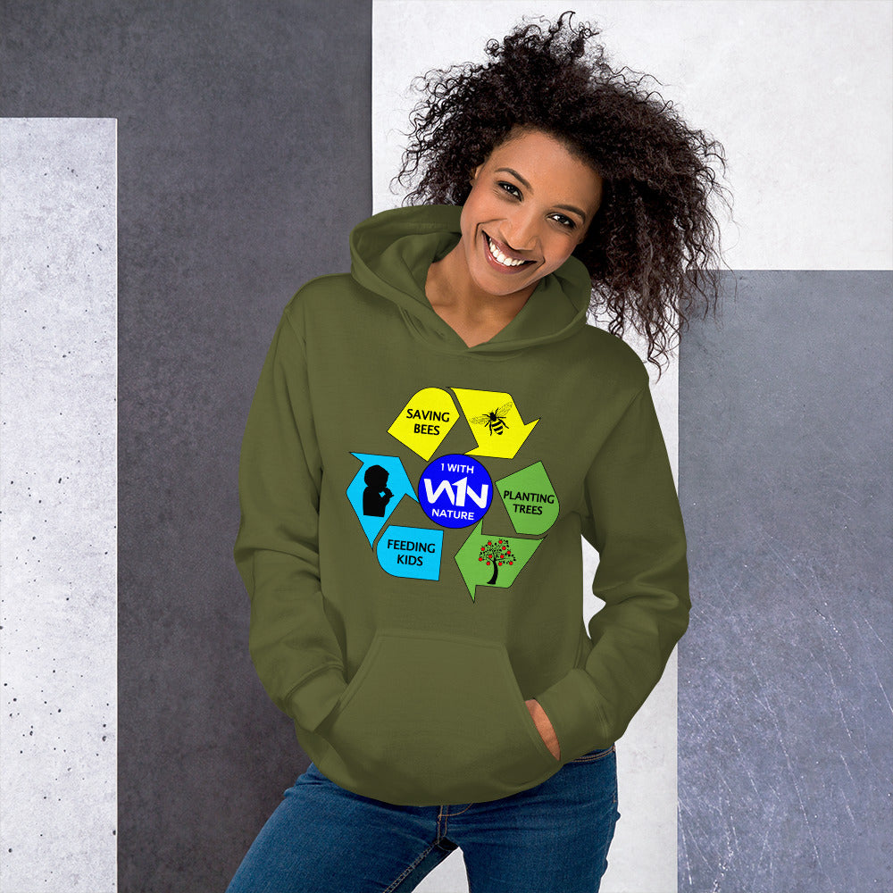 NATURE FIGHTER - UNISEX HOODIE