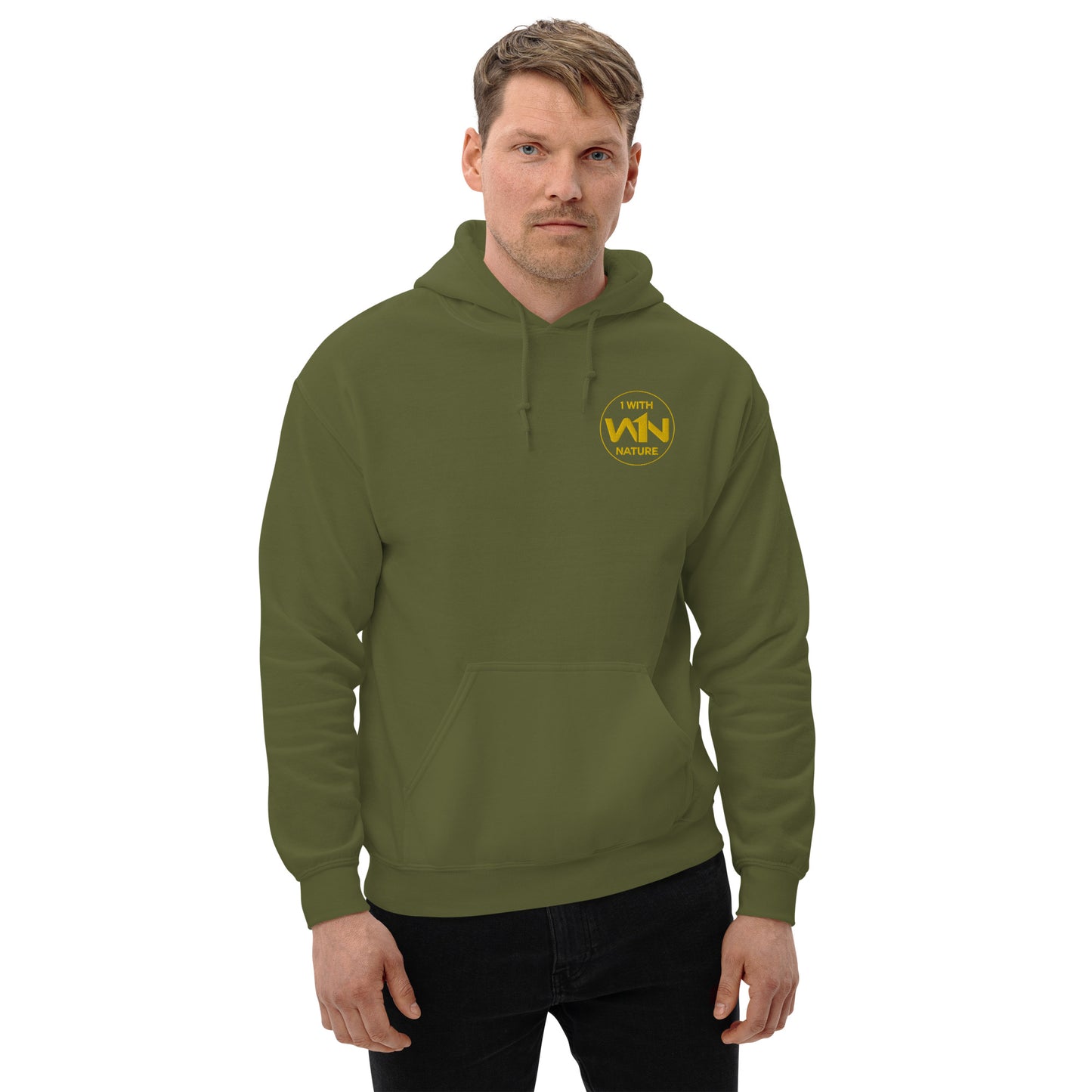 BEE HEART FIGHTER - YELLOW - UNISEX HOODIE