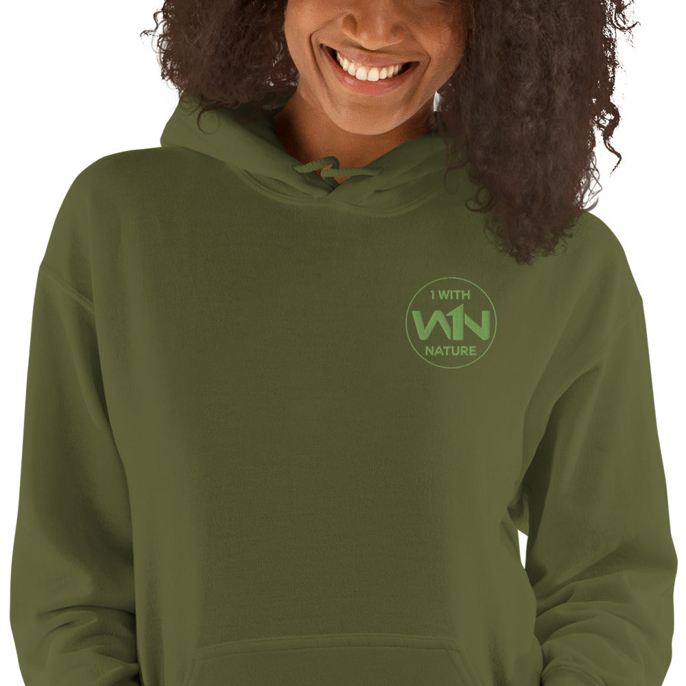 FOREST HEART FIGHTER - GREEN - UNISEX HOODIE