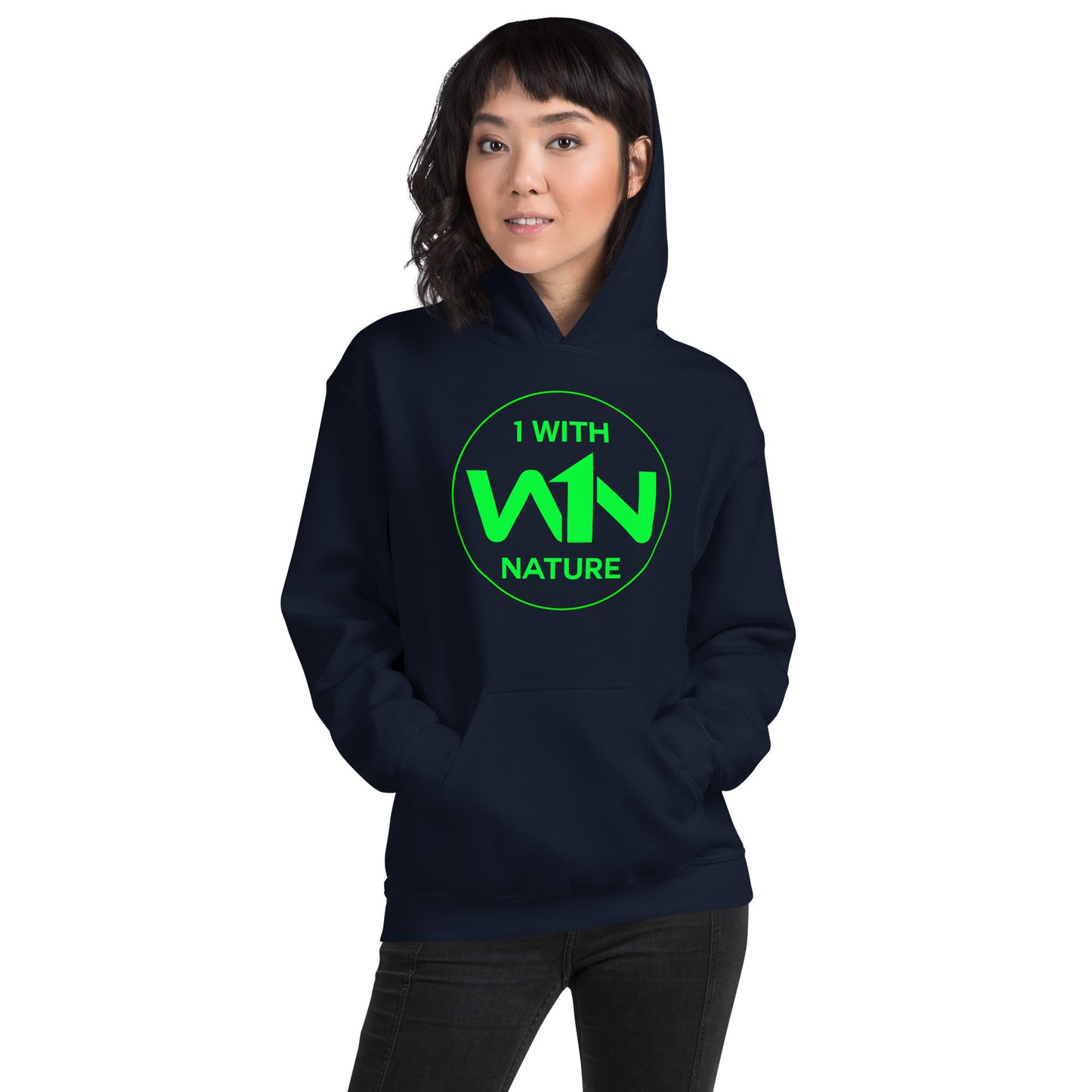 FOREST SOUL FIGHTER - GREEN - UNISEX HOODIE
