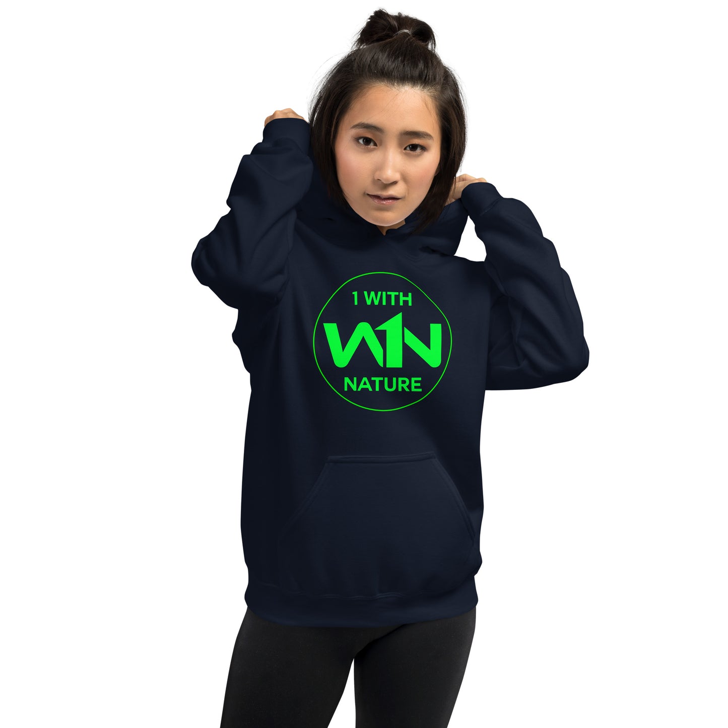 FOREST SOUL FIGHTER - GREEN - UNISEX HOODIE