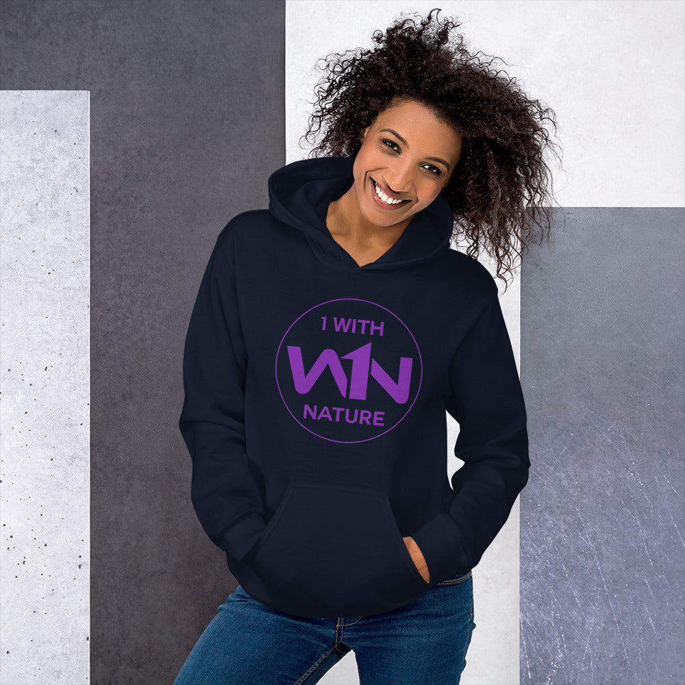 FUTURE SOUL FIGHTER - PURPLE - UNISEX HOODIE