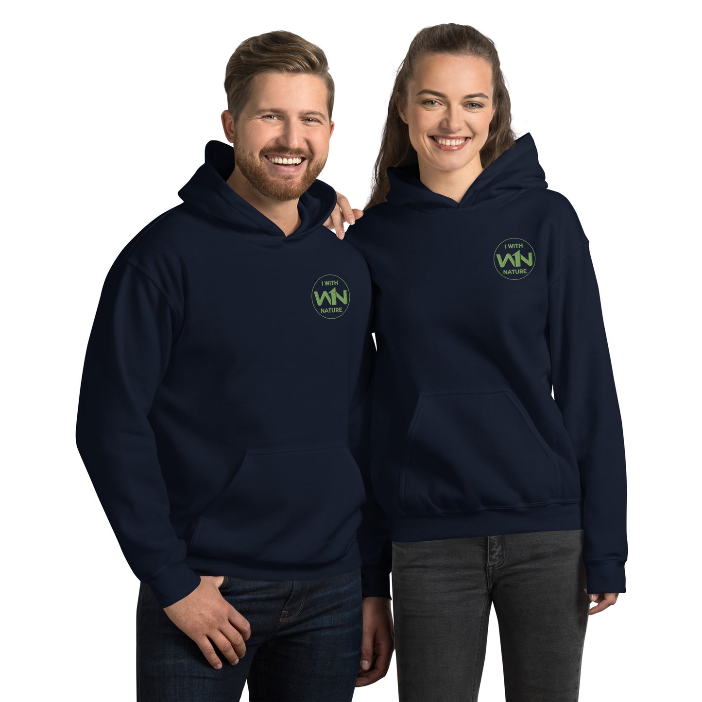 FOREST HEART FIGHTER - GREEN - UNISEX HOODIE