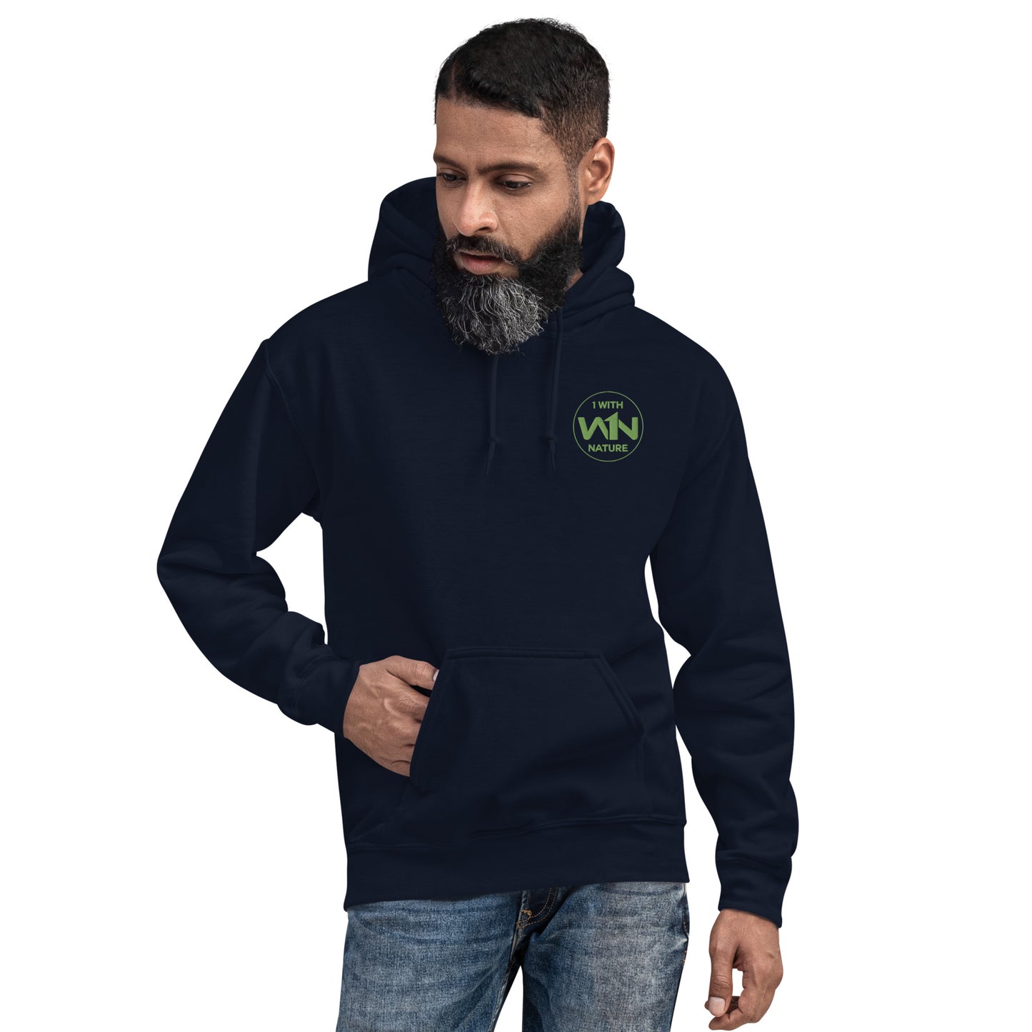 FOREST HEART FIGHTER - GREEN - UNISEX HOODIE