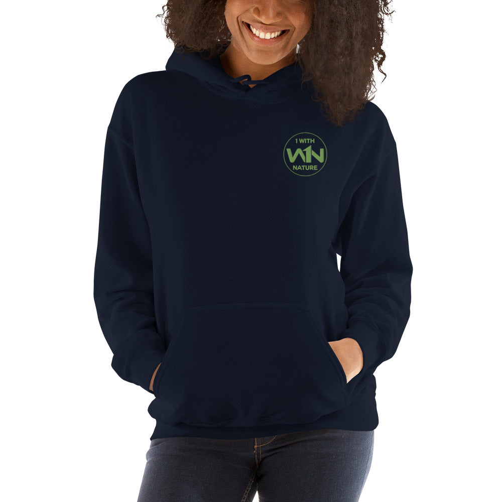 FOREST HEART FIGHTER - GREEN - UNISEX HOODIE