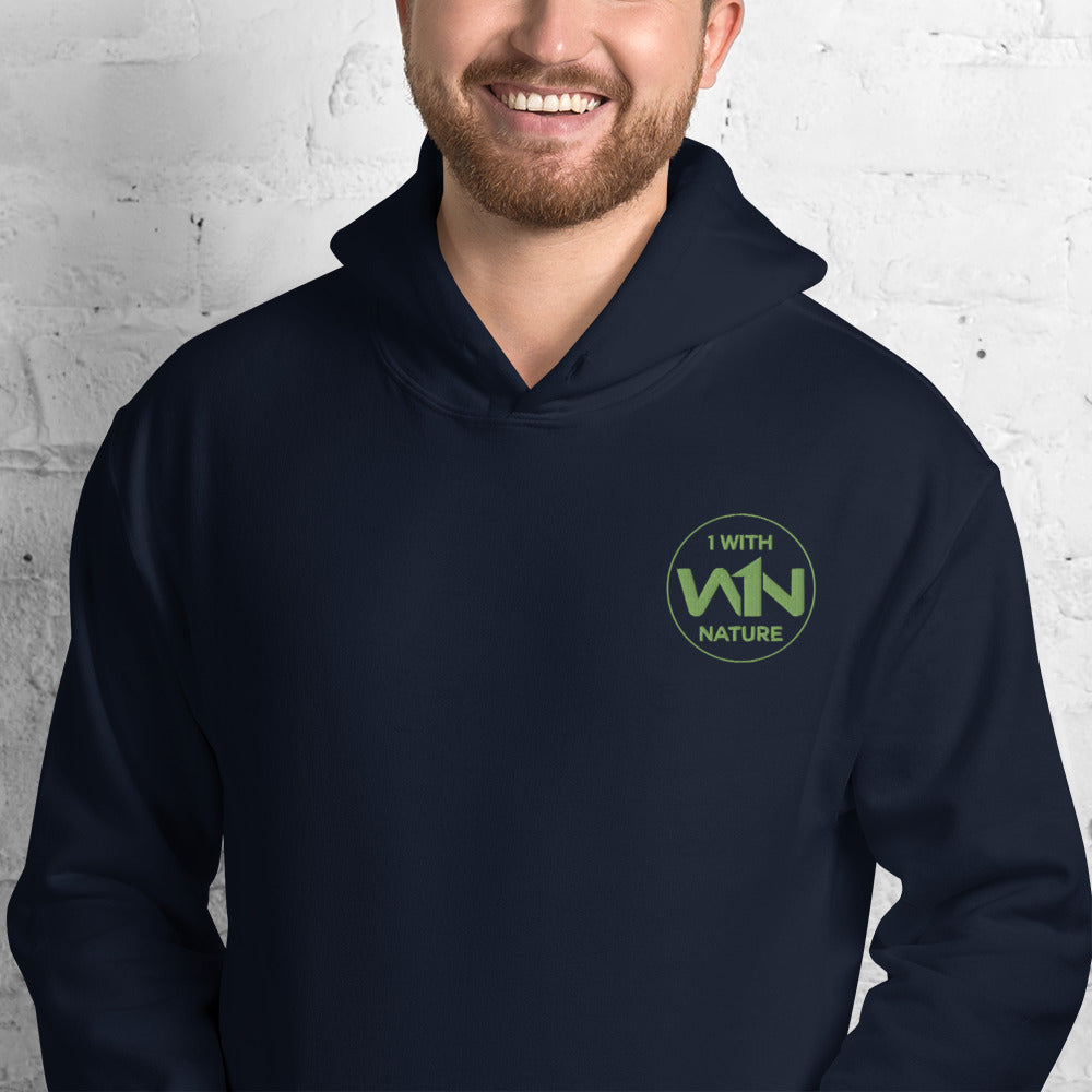 FOREST HEART FIGHTER - GREEN - UNISEX HOODIE