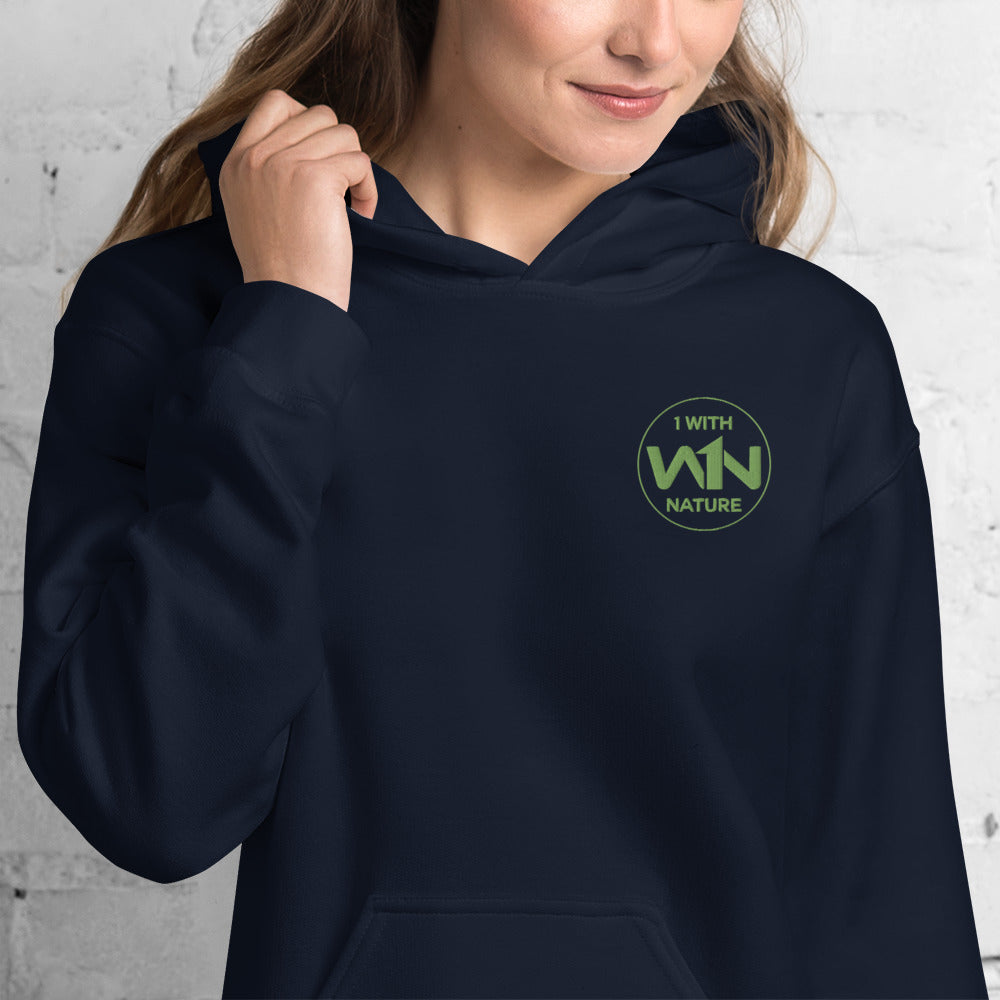 FOREST HEART FIGHTER - GREEN - UNISEX HOODIE