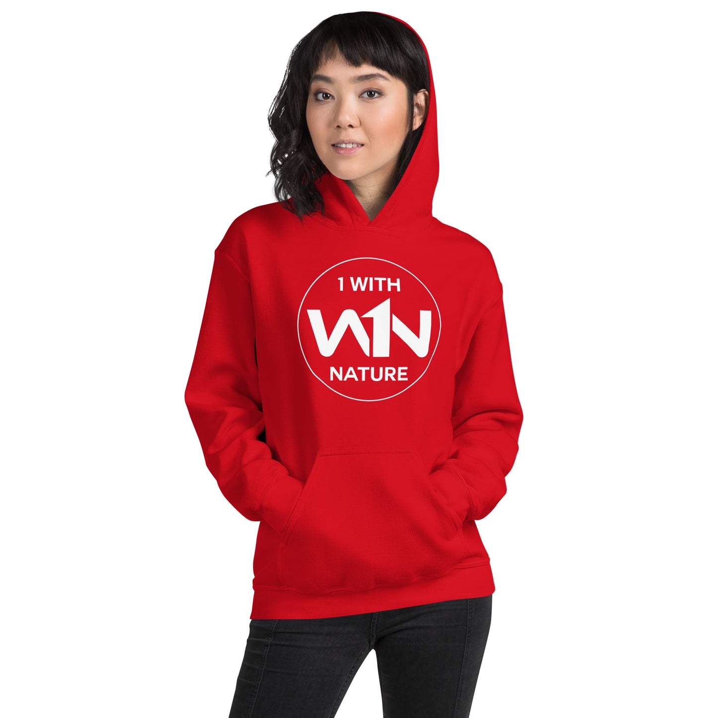 FOREST SOUL FIGHTER - WHITE - UNISEX HOODIE