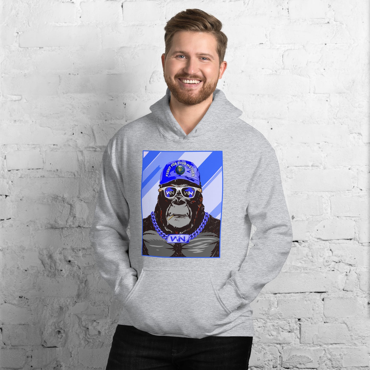OCEAN FIGHTER - FIGHT FOR YOUR MOTHER - GORILLA - HOODIE