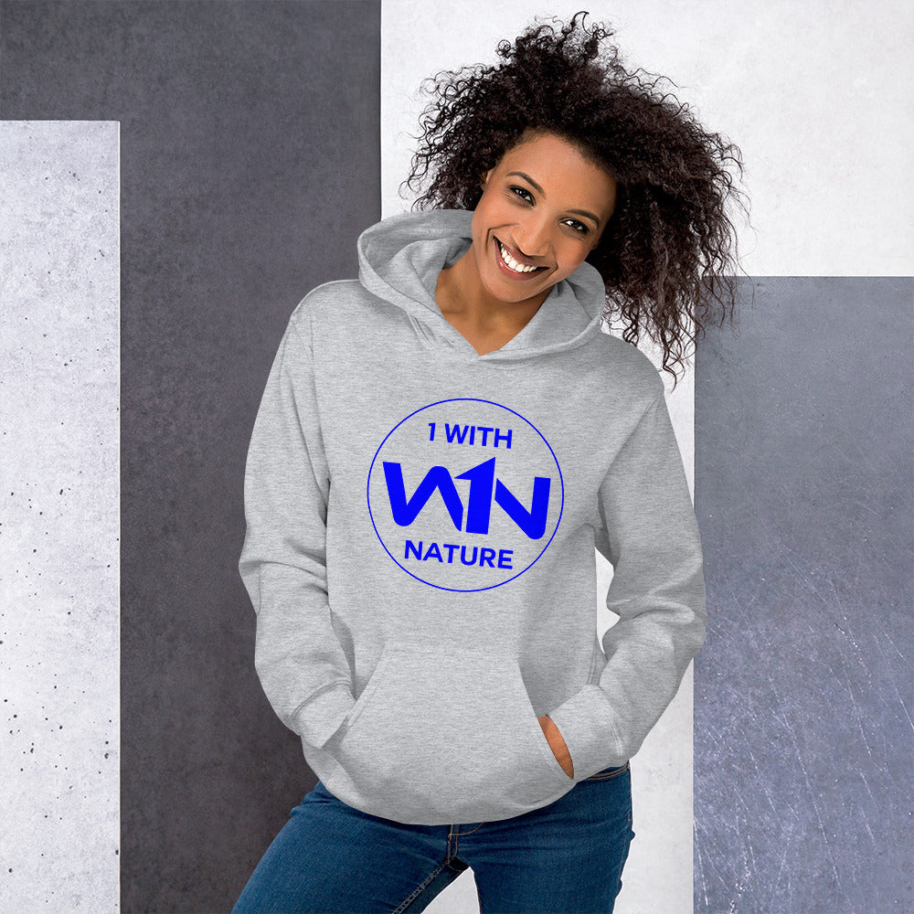 OCEAN SOUL FIGHTER - BLUE - UNISEX HOODIE