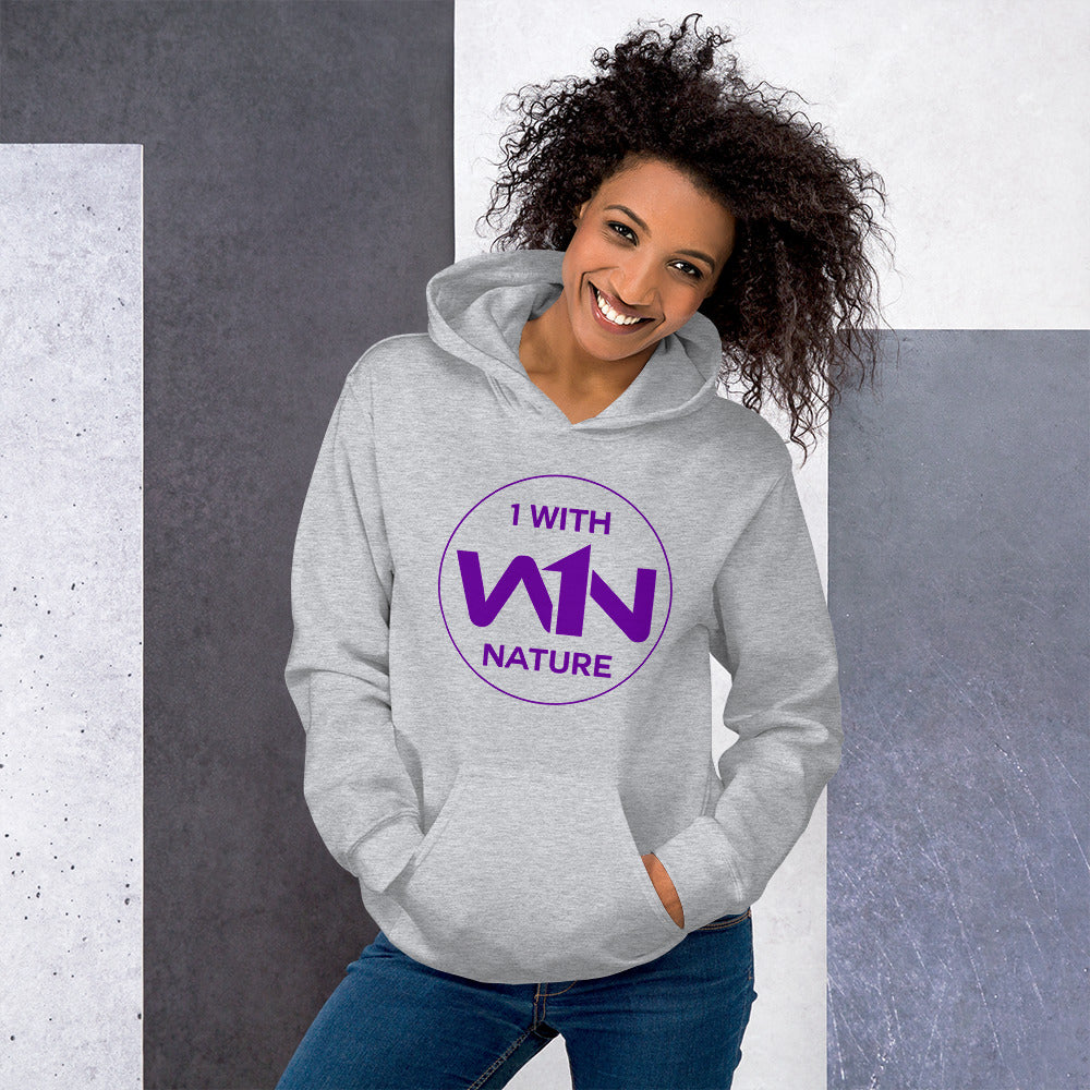 FUTURE SOUL FIGHTER - PURPLE - UNISEX HOODIE