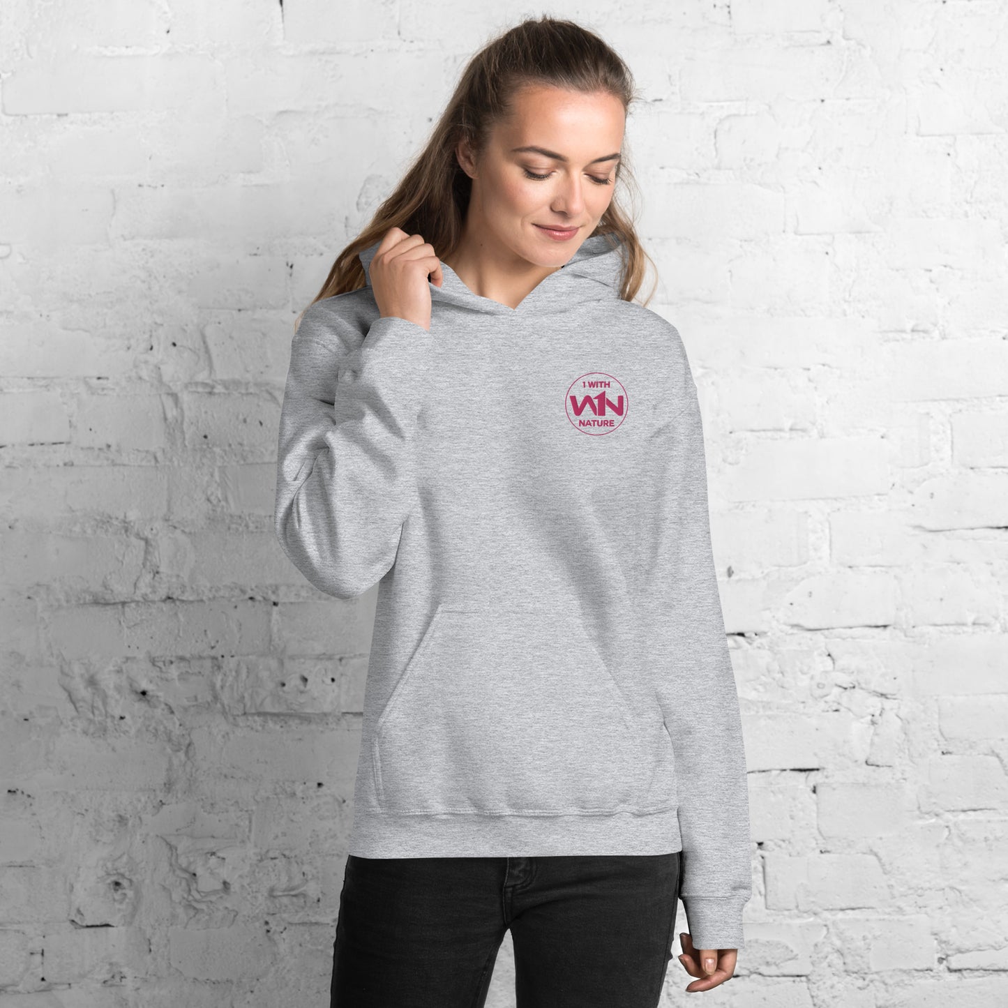 FUTURE HEART FIGHTER - PINK - UNISEX HOODIE