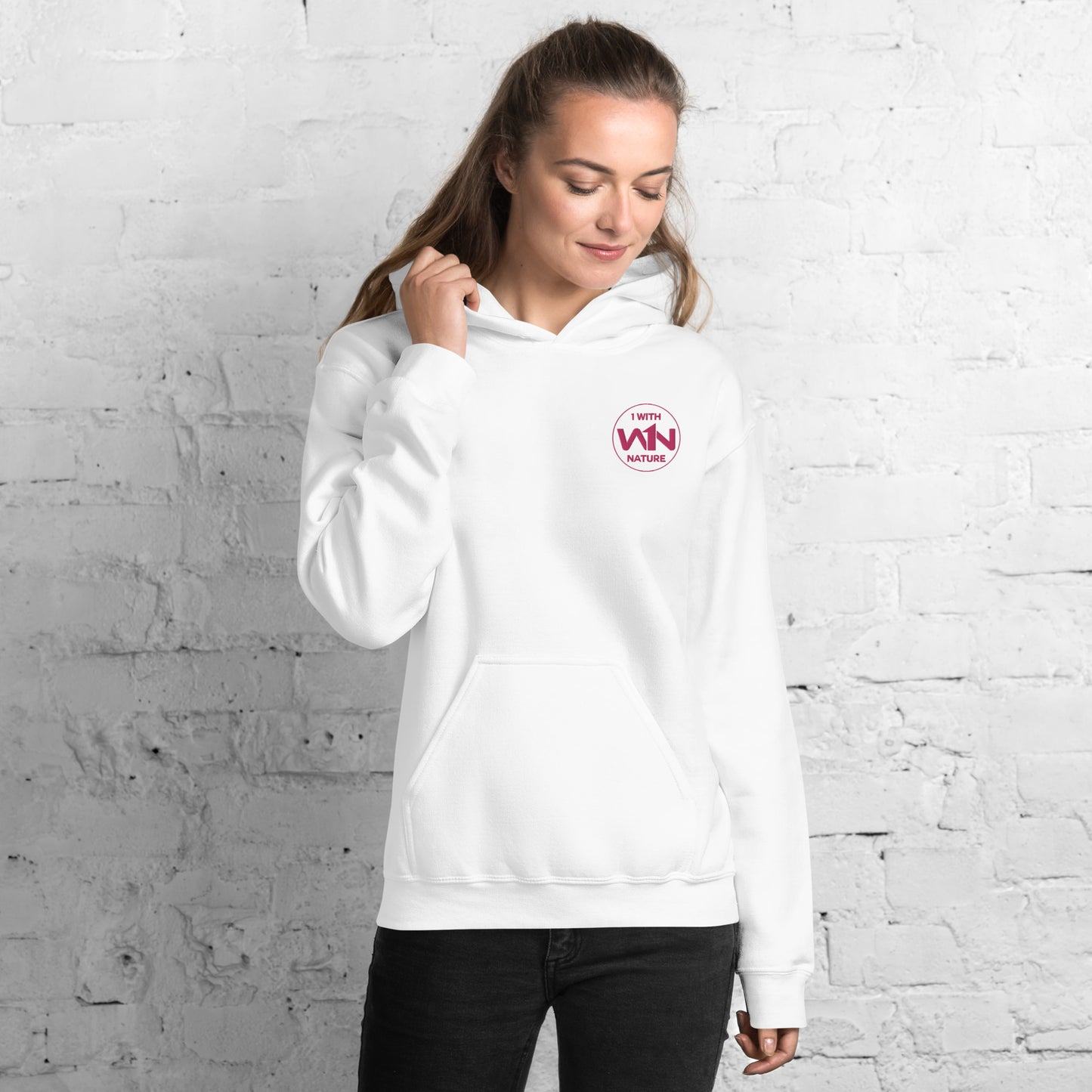 FUTURE HEART FIGHTER - PINK - UNISEX HOODIE