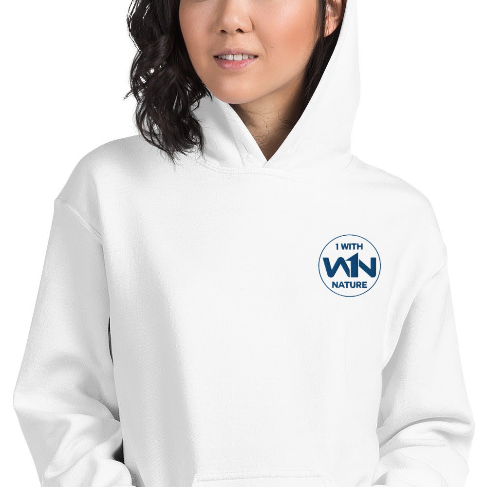 OCEAN HEART FIGHTER - BLUE - UNISEX HOODIE