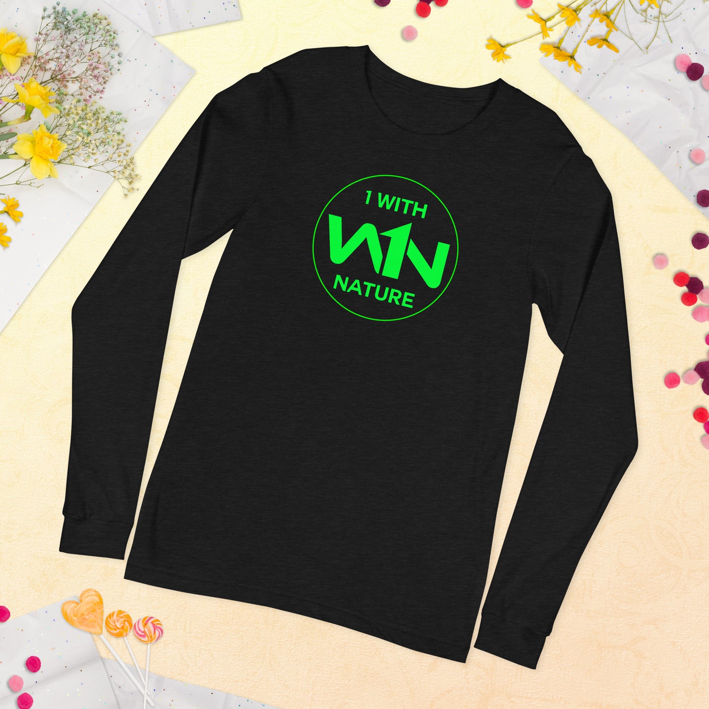 FOREST SAVIOR - GREEN - LONG SLEEVE TEE