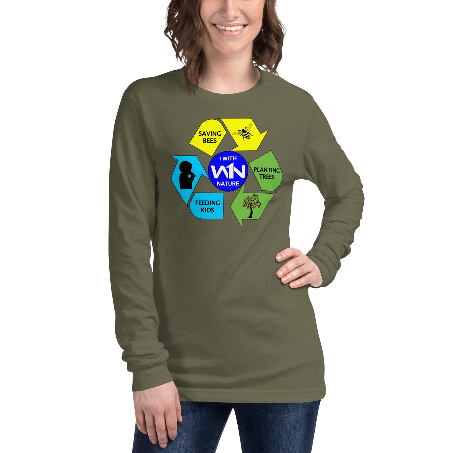 NATURE SAVIOR - LONG SLEEVE TEE