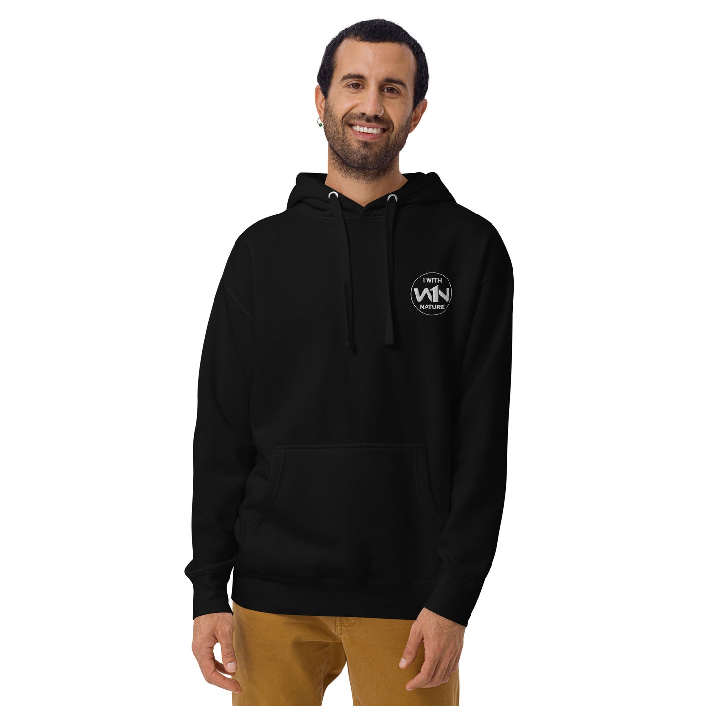 FOREST HEART FIGHTER - WHITE - HOODIE